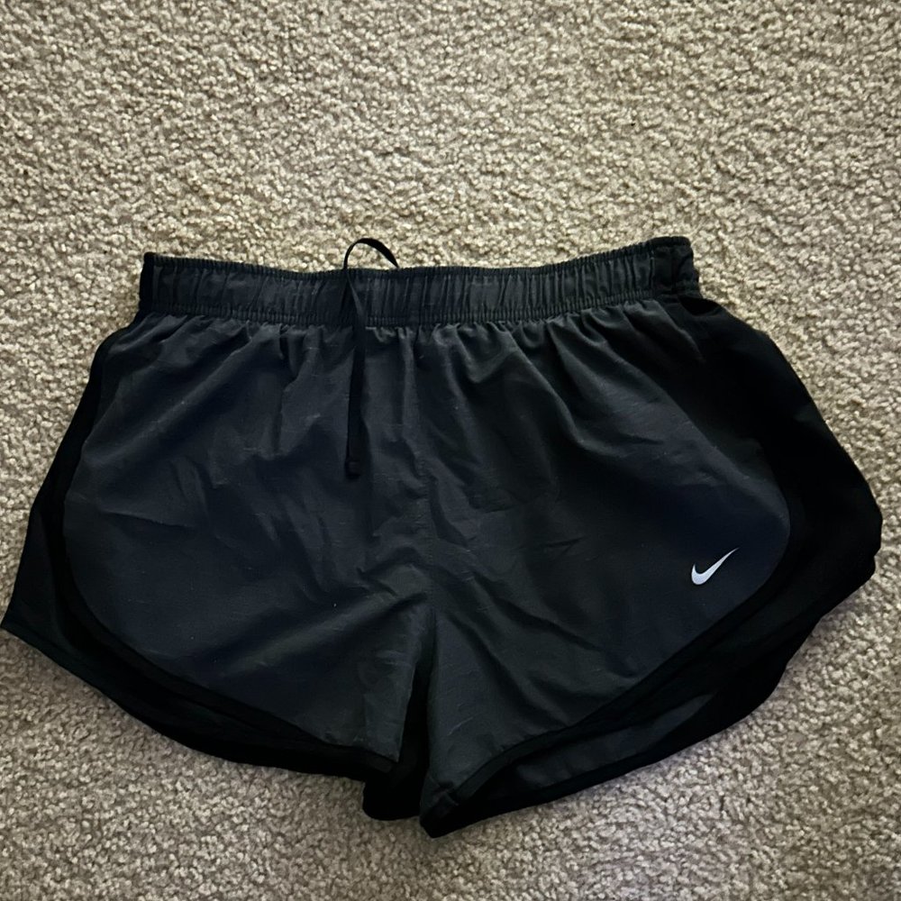 Grey/Black Nike Shorts